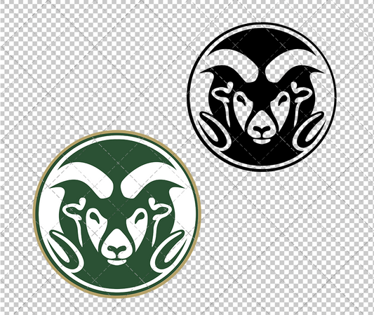 Colorado State Rams 1993, Svg, Dxf, Eps, Png - SvgShopArt