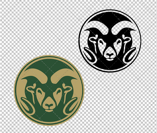 Colorado State Rams Alternate 1993 002, Svg, Dxf, Eps, Png - SvgShopArt