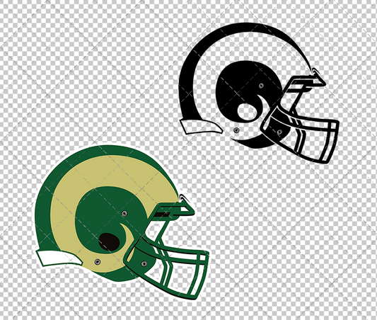 Colorado State Rams Helmets 2021, Svg, Dxf, Eps, Png - SvgShopArt