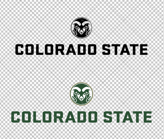 Colorado State Rams Secondary 2015 009, Svg, Dxf, Eps, Png - SvgShopArt