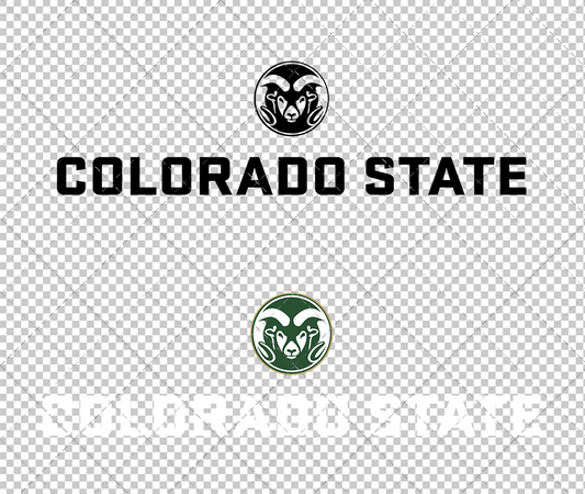 Colorado State Rams Secondary 2015 010, Svg, Dxf, Eps, Png - SvgShopArt