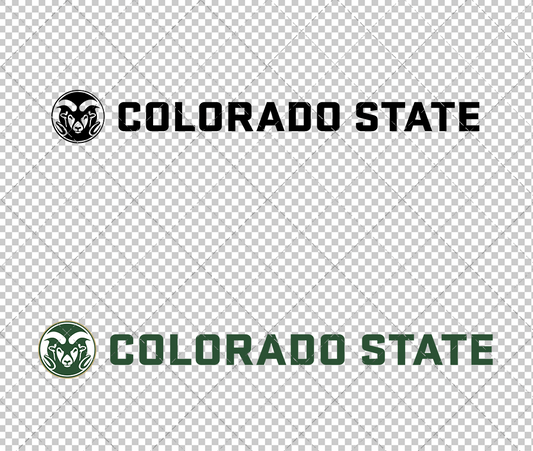 Colorado State Rams Secondary 2015 011, Svg, Dxf, Eps, Png - SvgShopArt