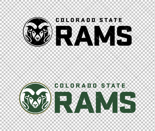 Colorado State Rams Secondary 2015, Svg, Dxf, Eps, Png - SvgShopArt