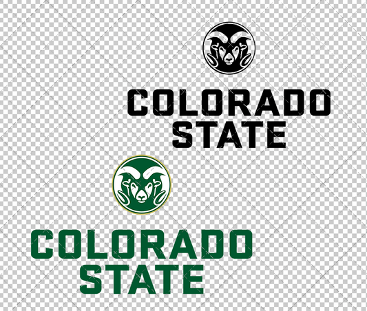 Colorado State Rams Secondary 2021 004, Svg, Dxf, Eps, Png - SvgShopArt