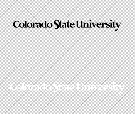 Colorado State Rams Wordmark 1993 003, Svg, Dxf, Eps, Png - SvgShopArt
