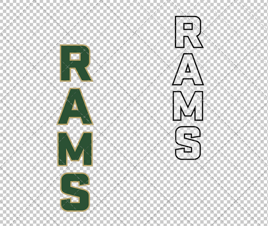 Colorado State Rams Wordmark 2015 019, Svg, Dxf, Eps, Png - SvgShopArt