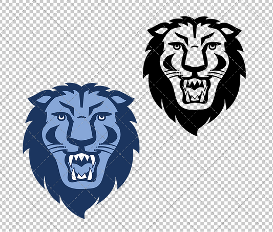 Columbia Lions 2025, Svg, Dxf, Eps, Png - SvgShopArt