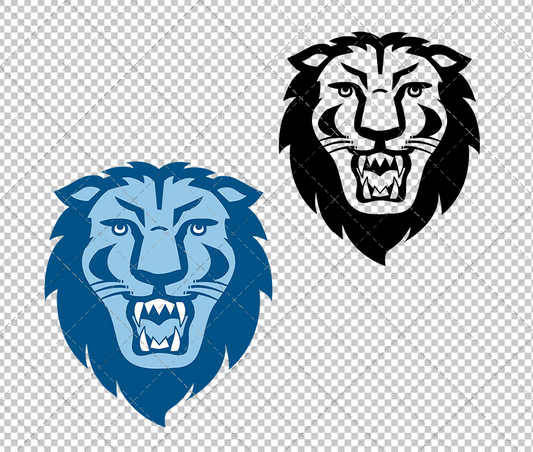 Columbia Lions Alternate 1997 003, Svg, Dxf, Eps, Png - SvgShopArt