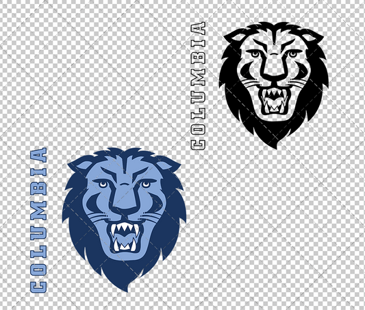 Columbia Lions Alternate 2025 003, Svg, Dxf, Eps, Png - SvgShopArt