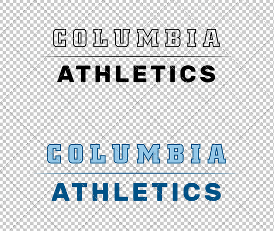 Columbia Lions Wordmark 2017 002, Svg, Dxf, Eps, Png - SvgShopArt