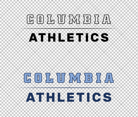 Columbia Lions Wordmark 2025, Svg, Dxf, Eps, Png - SvgShopArt