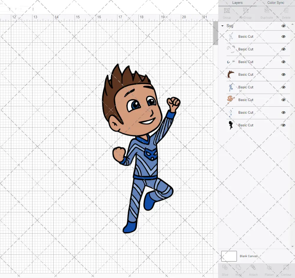 Connor - PJ Masks, Svg, Dxf, Eps, Png SvgShopArt