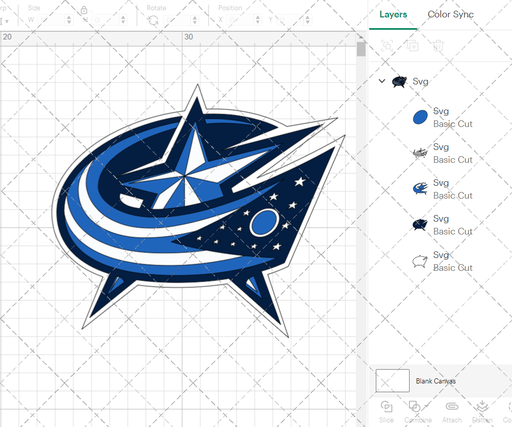 Columbus Blue Jackets Concept 2007 014, Svg, Dxf, Eps, Png - SvgShopArt