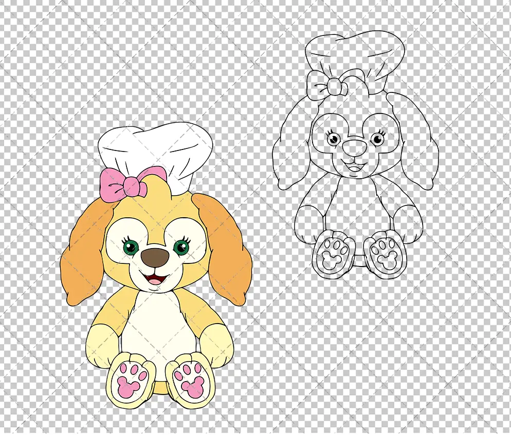 Cookie - Duffy and Friends, Svg, Dxf, Eps, Png SvgShopArt