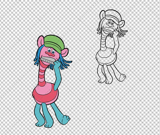 Cooper - Trolls 002, Svg, Dxf, Eps, Png SvgShopArt