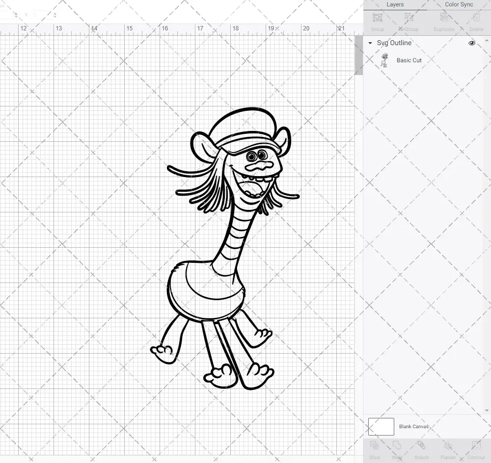 Cooper - Trolls, Svg, Dxf, Eps, Png SvgShopArt