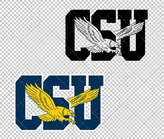 Coppin State Eagles 2017, Svg, Dxf, Eps, Png - SvgShopArt