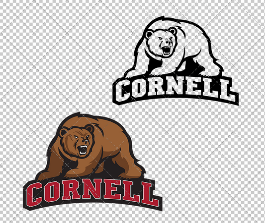 Cornell Big Red Alternate 2002 002, Svg, Dxf, Eps, Png - SvgShopArt