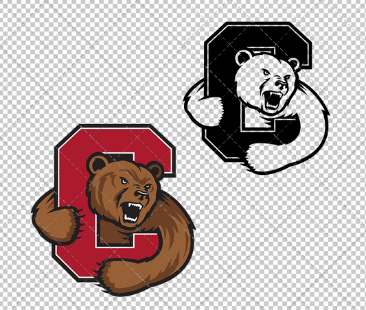 Cornell Big Red Alternate 2002, Svg, Dxf, Eps, Png - SvgShopArt