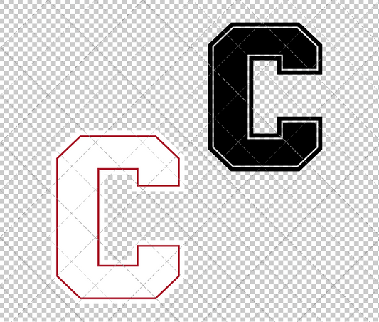 Cornell Big Red Secondary 2002 002, Svg, Dxf, Eps, Png - SvgShopArt
