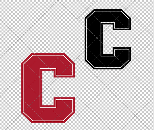 Cornell Big Red Secondary 2002, Svg, Dxf, Eps, Png - SvgShopArt