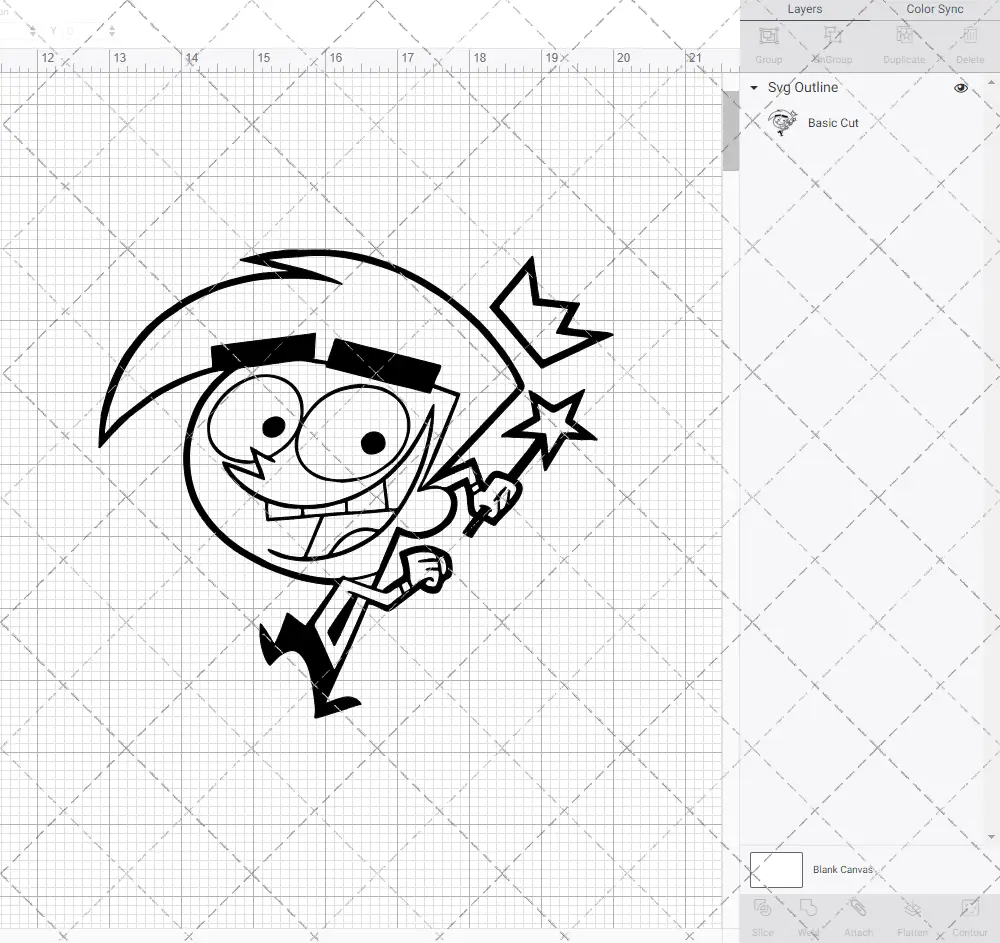 Cosmo - The Fairly Odd Parents 002, Svg, Dxf, Eps, Png SvgShopArt