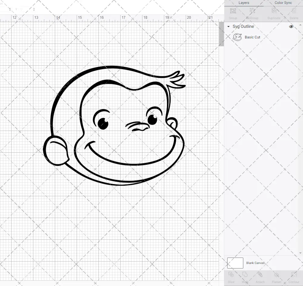 Curious George, Svg, Dxf, Eps, Png SvgShopArt