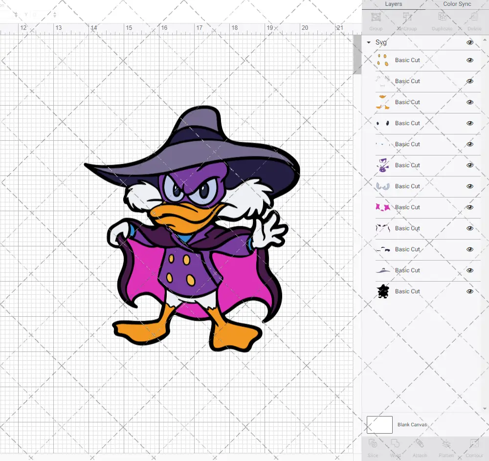 Darkwing Duck Baby, Svg, Dxf, Eps, Png SvgShopArt