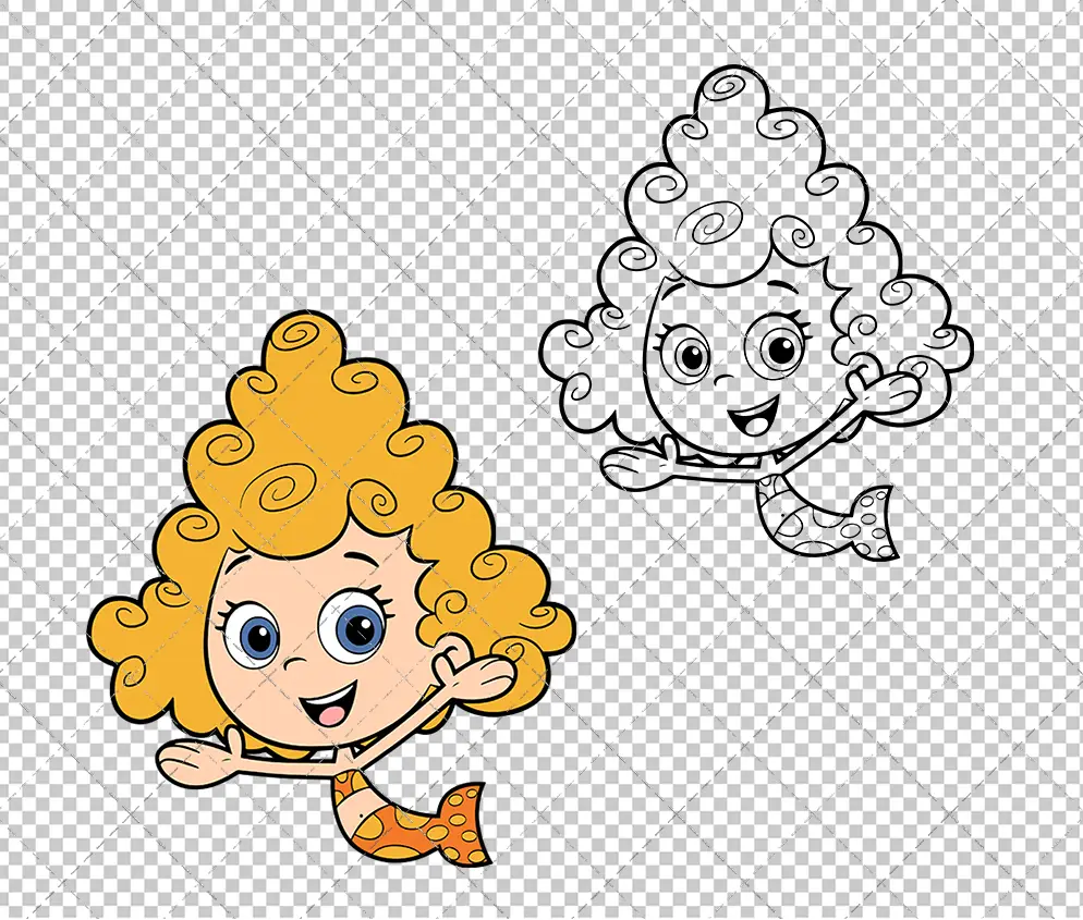 Deema - Bubble Guppies, Svg, Dxf, Eps, Png SvgShopArt