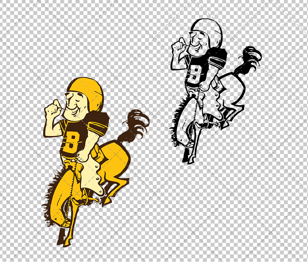 Denver Broncos 1960, Svg, Dxf, Eps, Png - SvgShopArt