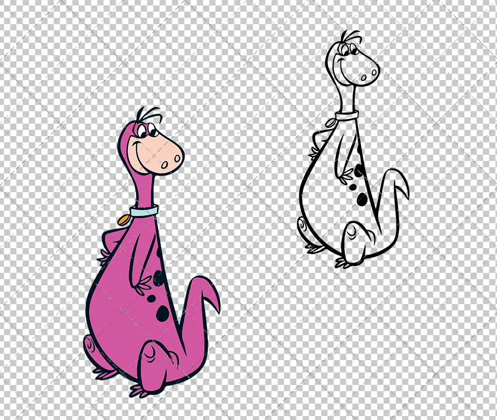 Dino - The Flintstones, Svg, Dxf, Eps, Png SvgShopArt