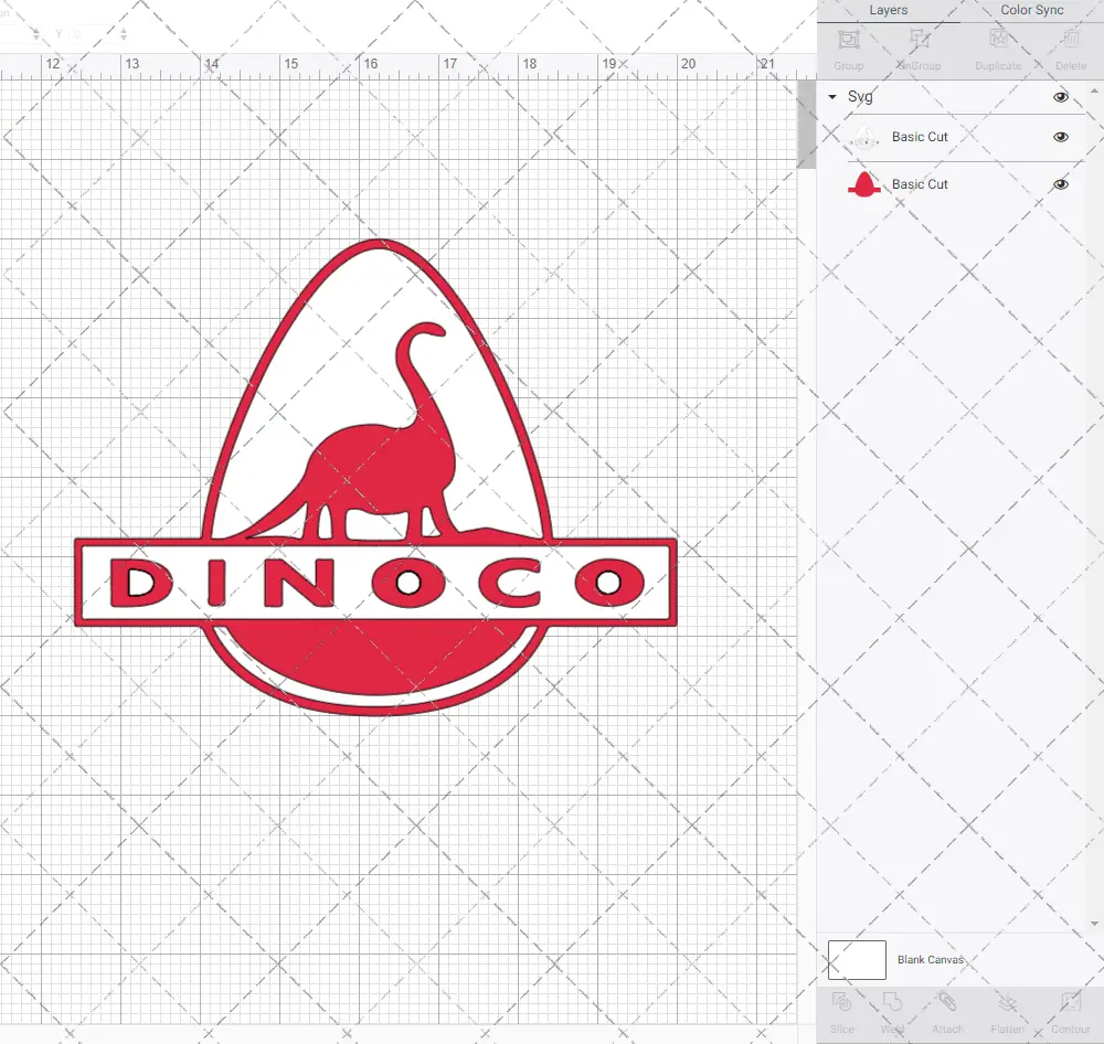 Dinoco Logo, Svg, Dxf, Eps, Png SvgShopArt