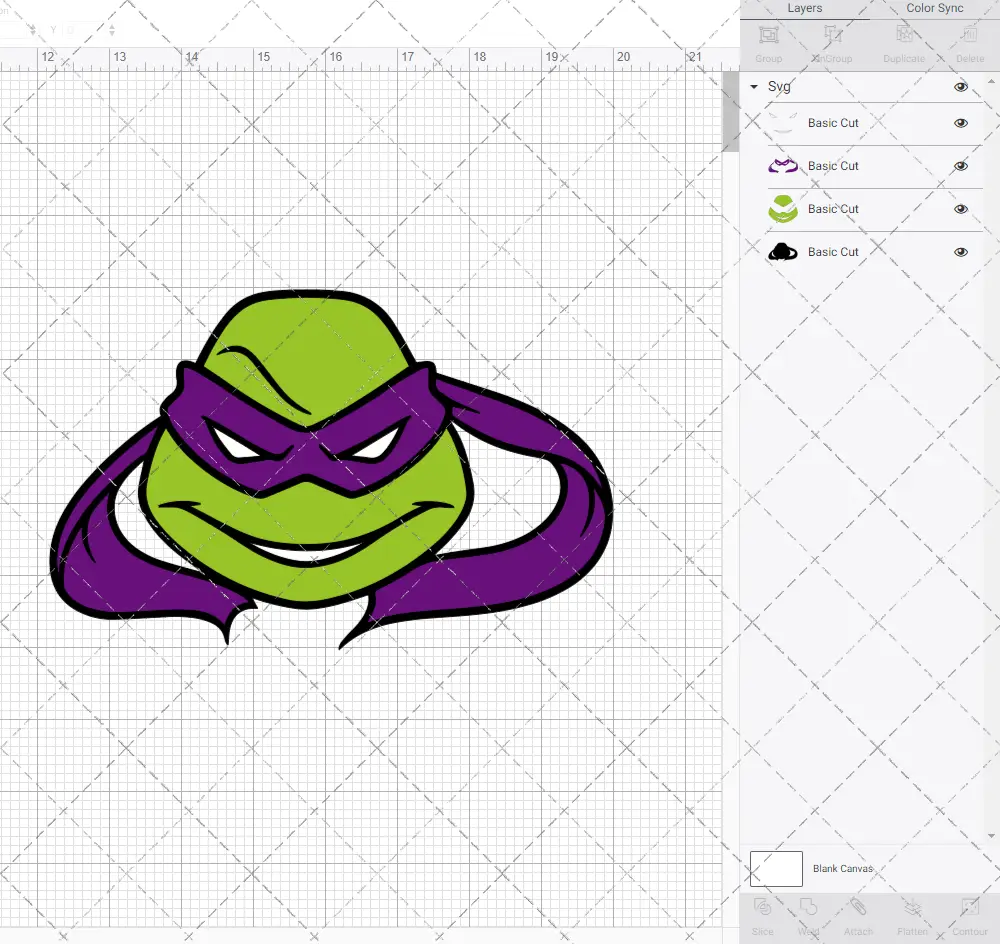 Donatello - Ninja Turtles, Svg, Dxf, Eps, Png SvgShopArt