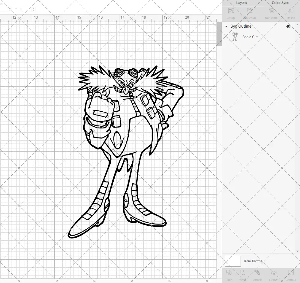 Dr. Eggman - Sonic the Hedgehog 002, Svg, Dxf, Eps, Png SvgShopArt