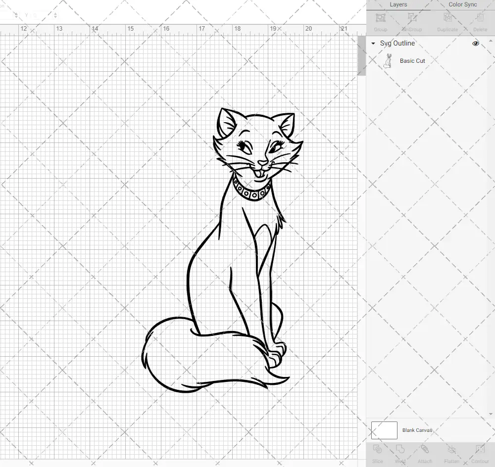 Duchess - The Aristocats, Svg, Dxf, Eps, Png SvgShopArt