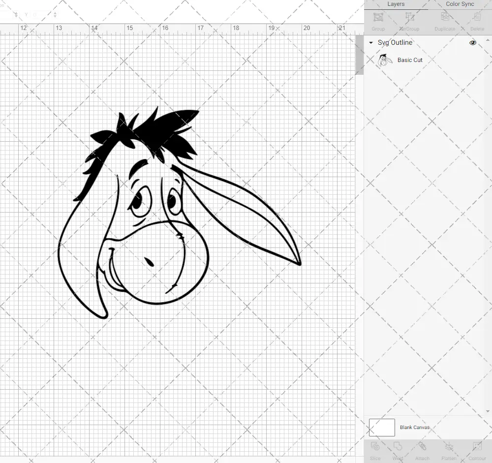 Eeyore - Winnie The Pooh 003, Svg, Dxf, Eps, Png - SvgShopArt Eeyore - Winnie The Pooh 003, Svg, Dxf, Eps, Png - SvgShopArt