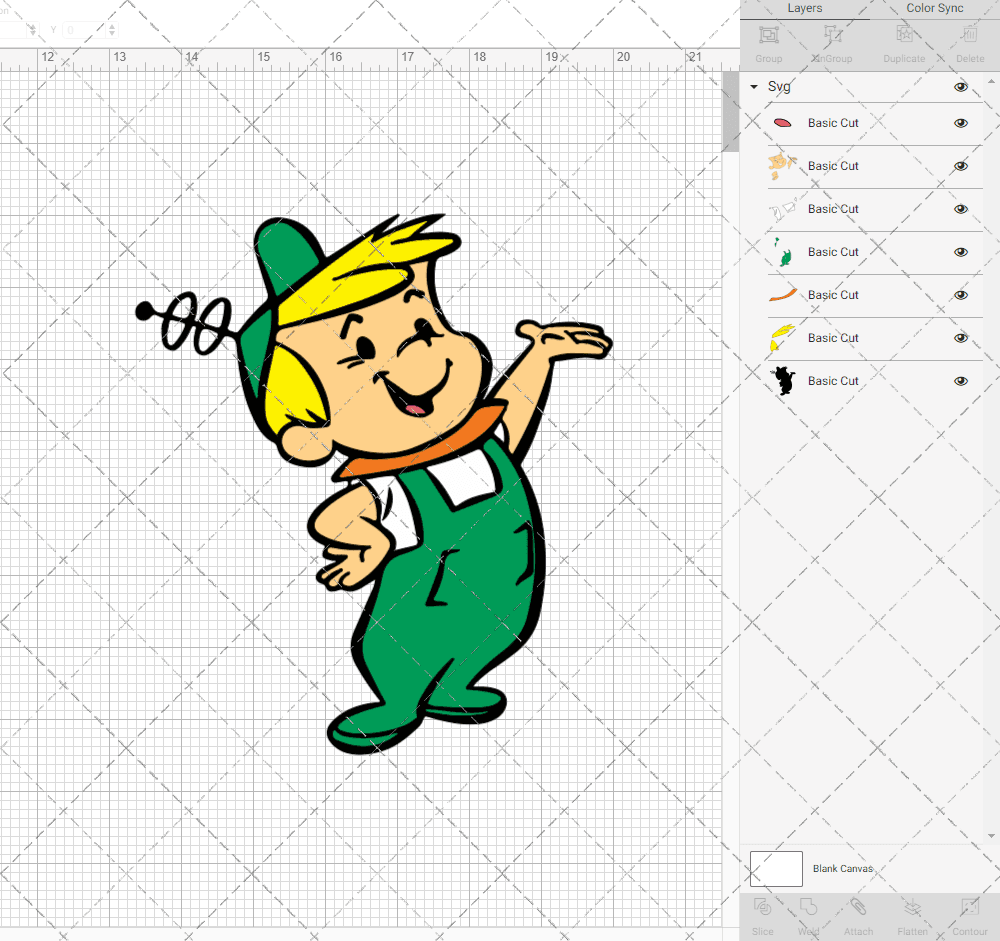 Elroy Jetson - The Jetsons 002, Svg, Dxf, Eps, Png SvgShopArt