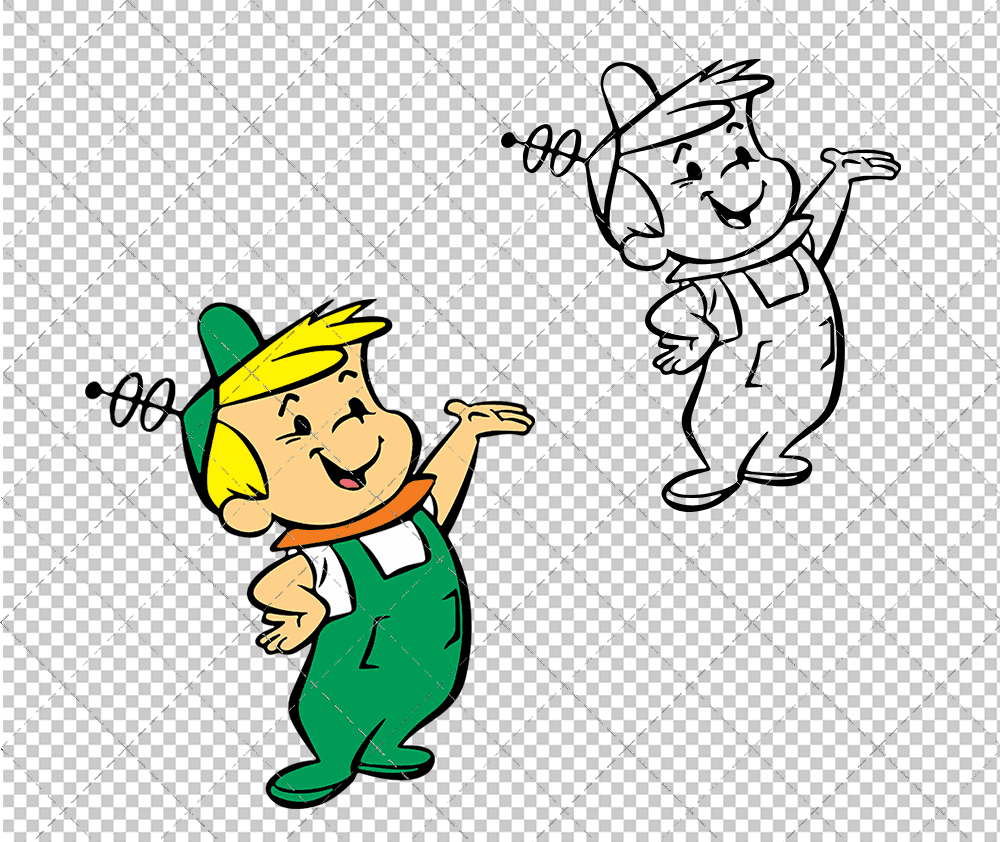 Elroy Jetson - The Jetsons 002, Svg, Dxf, Eps, Png SvgShopArt