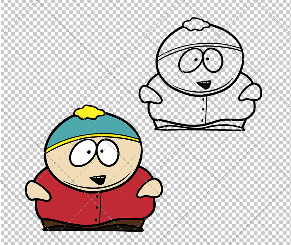 Eric Cartman - South Park, Svg, Dxf, Eps, Png SvgShopArt