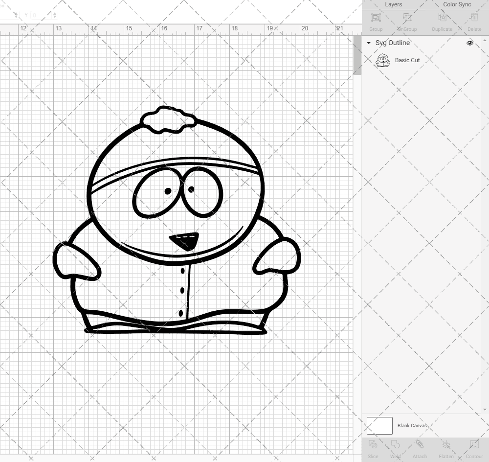 Eric Cartman - South Park, Svg, Dxf, Eps, Png SvgShopArt