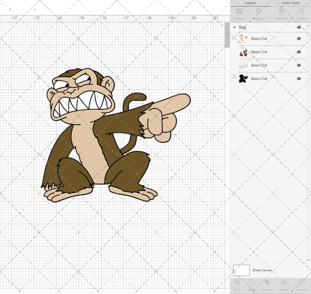 Evil Monkey - Family Guy, Svg, Dxf, Eps, Png SvgShopArt