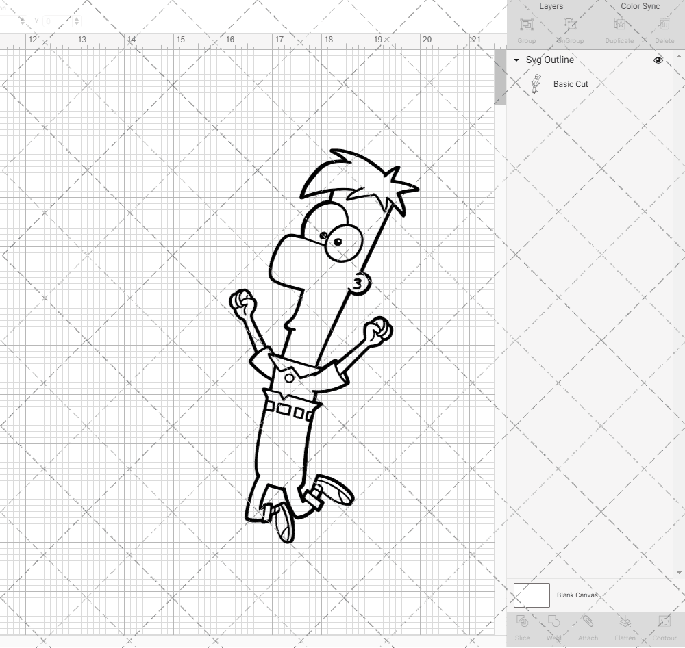 Ferb Fletcher - Phineas and Ferb, Svg, Dxf, Eps, Png SvgShopArt