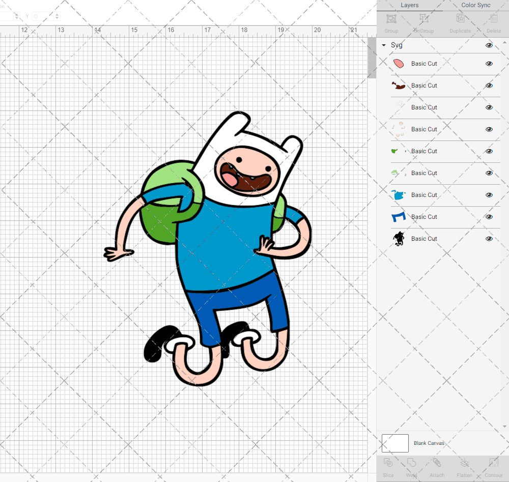 Finn - Adventure Time, Svg, Dxf, Eps, Png SvgShopArt