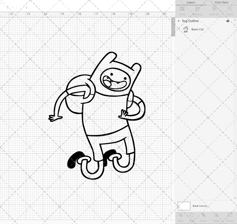 Finn - Adventure Time, Svg, Dxf, Eps, Png SvgShopArt