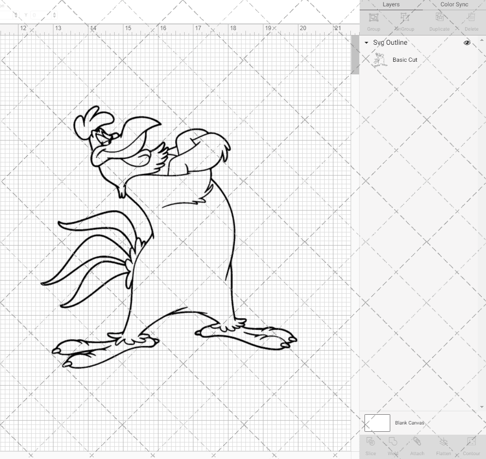 Foghorn Leghorn - Looney Tunes, Svg, Dxf, Eps, Png SvgShopArt