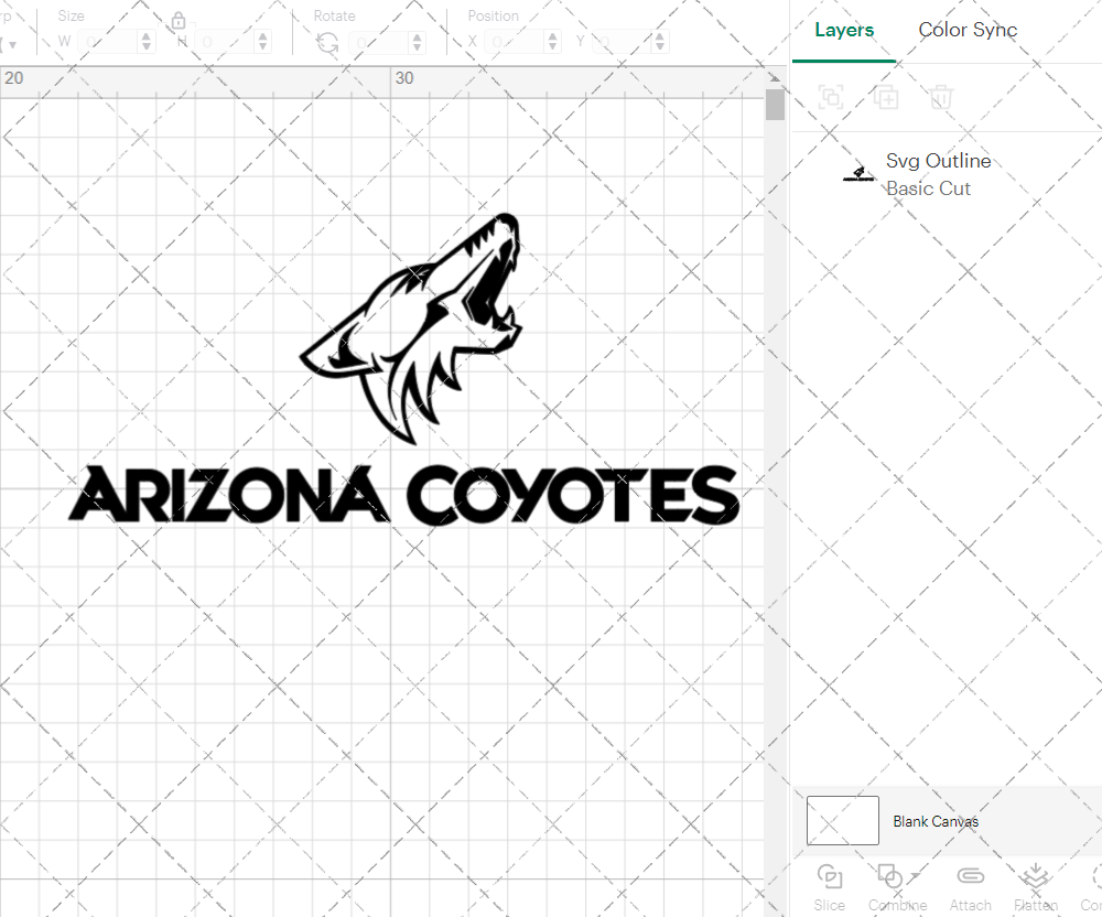 Arizona Coyotes Alternate 2014 003, Svg, Dxf, Eps, Png - SvgShopArt