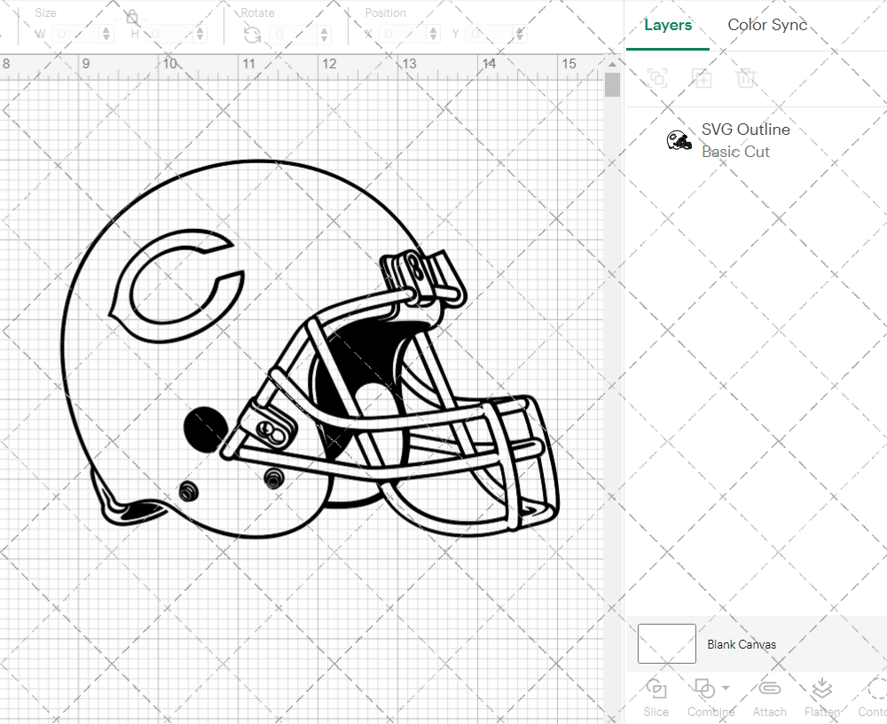 Chicago Bears Helmet 2022, Svg, Dxf, Eps, Png - SvgShopArt