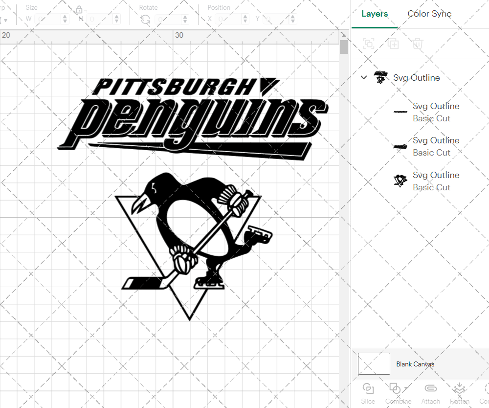 Pittsburgh Penguins Alternate 2006, Svg, Dxf, Eps, Png - SvgShopArt