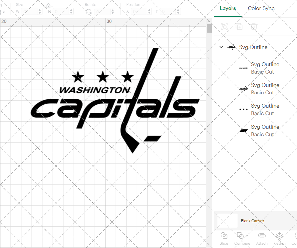 Washington Capitals Concept 2007 005, Svg, Dxf, Eps, Png - SvgShopArt