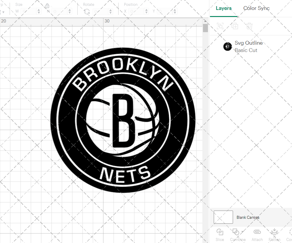 Brooklyn Nets Circle 2012, Svg, Dxf, Eps, Png - SvgShopArt